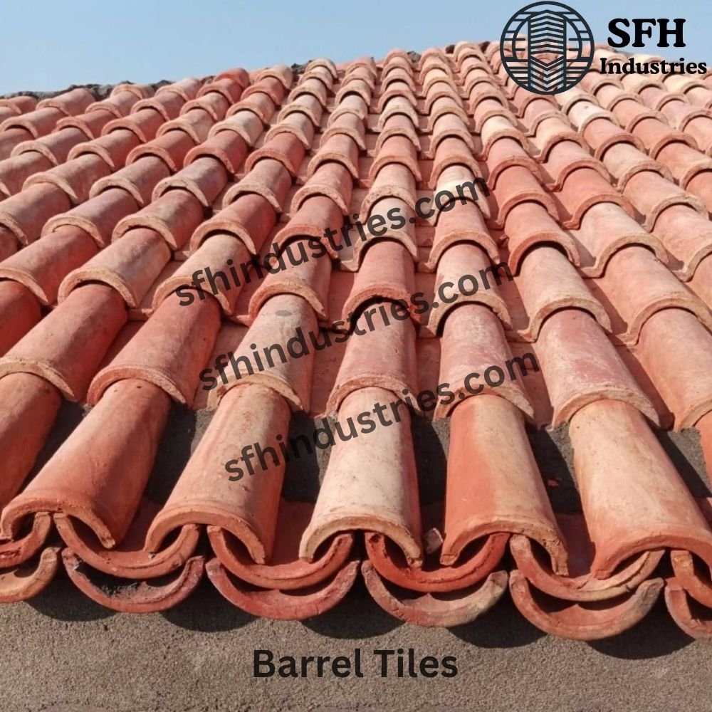 clay barrel roof tiles exporter and supplier in pakistan