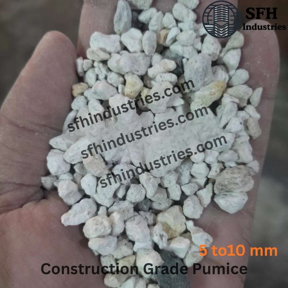 lightweight construction grade pumice exporter and supplier in pakistan